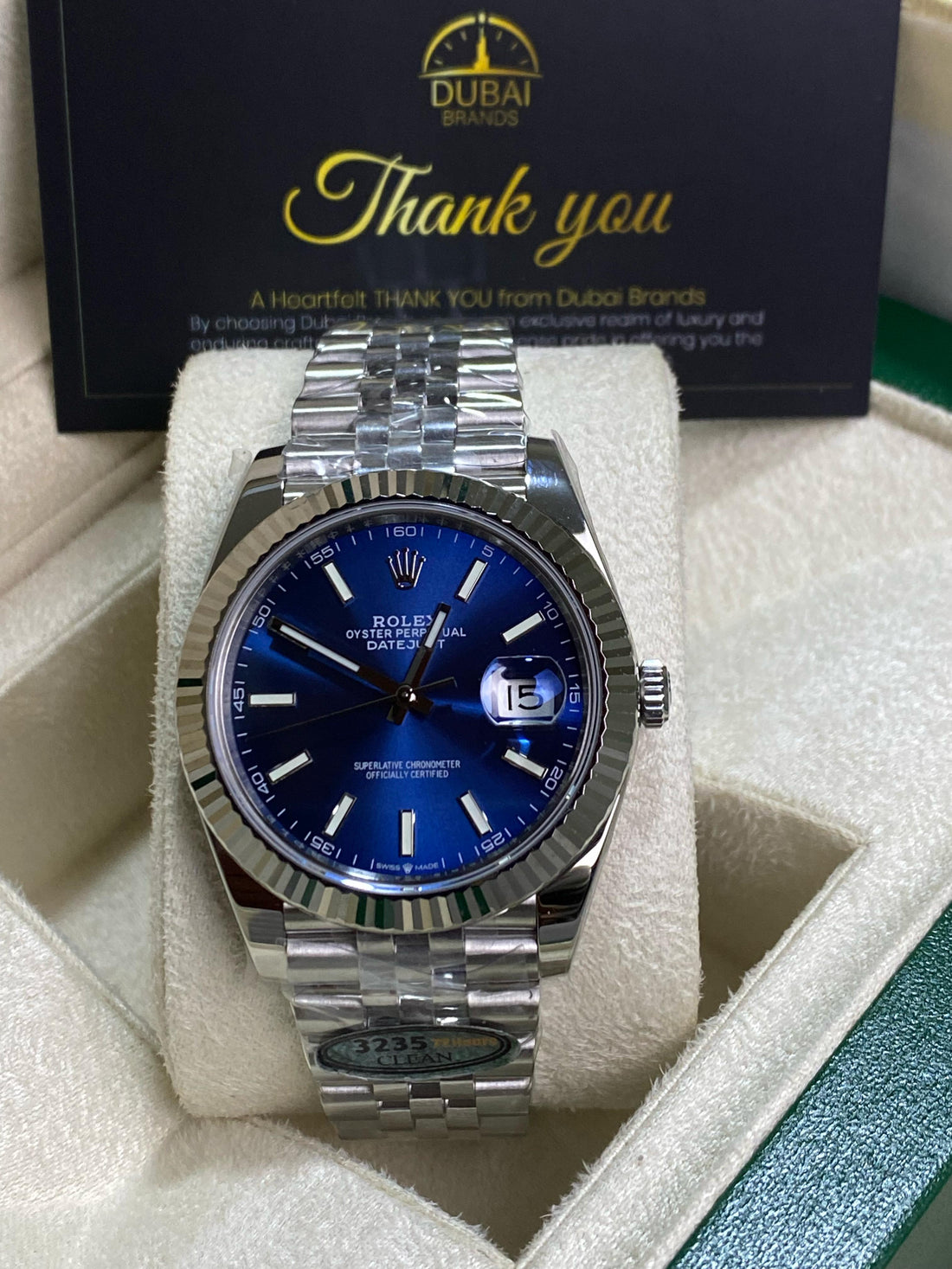 SUPER Clone Datejust 41 mm Blue Dial