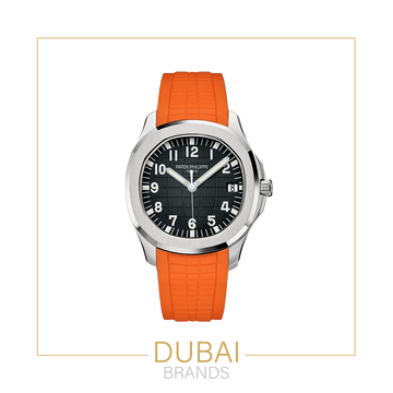 Patek Philippe Aquanaut – Black Dial – Orange Rubber Strap – Automatic