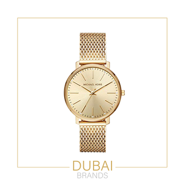Michael Kors – Gold Dial – Mesh Bracelet