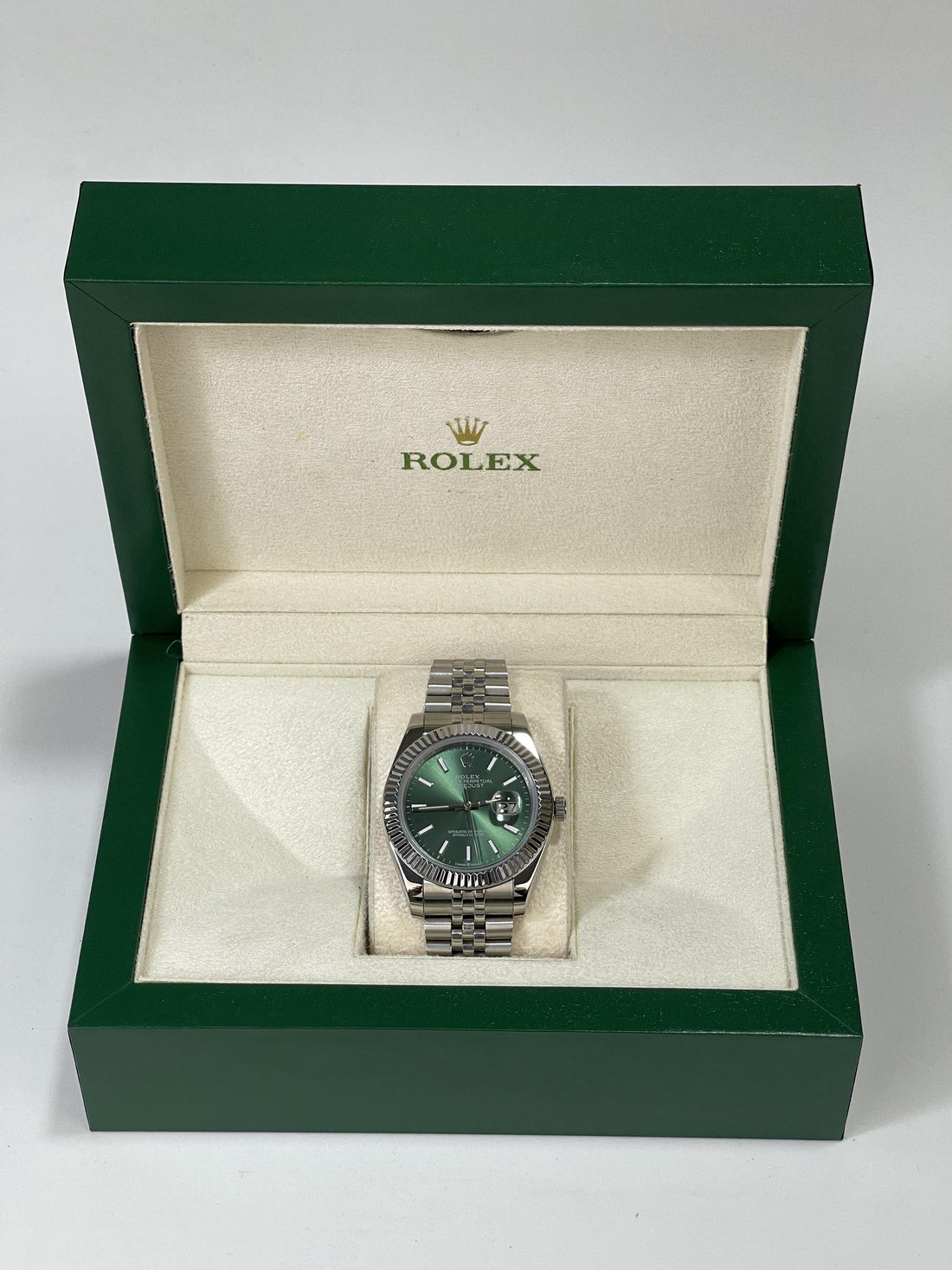Rolex Datejust 41 mm Green Dial