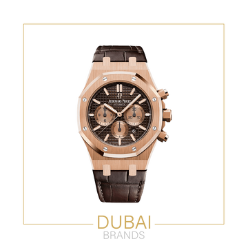 Audemars Piguet Royal Oak Chronograph – Rose Gold – Brown Dial – Quartz