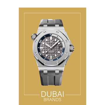 ساعة أوديمار بيجيه رويال أوك أوفشور دايفر بمينا رمادية