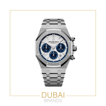 Audemars Piguet Royal Oak Chronograph – Silver & Blue Dial – Quartz