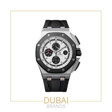 Audemars Piguet Royal Oak Offshore Chronograph – White & Black Dial – Quartz