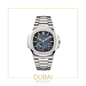 Patek Philippe Nautilus Moonphase Manual Wind Blue Dial