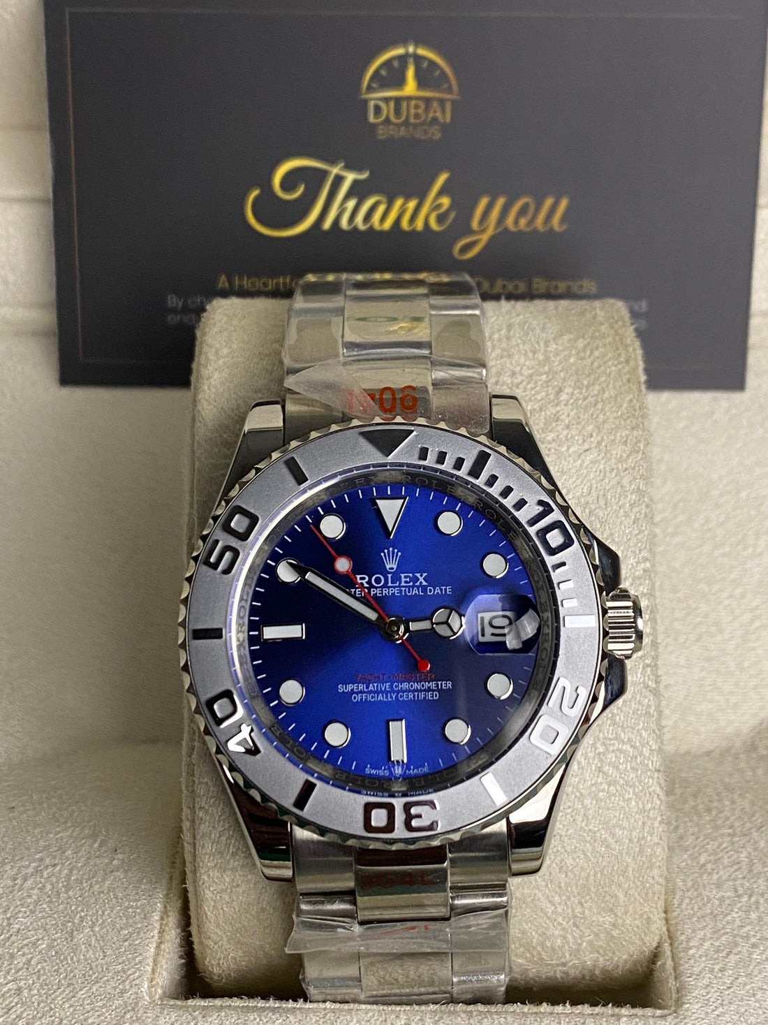 Rolex Yacht-Master 40 mm Bright Blue