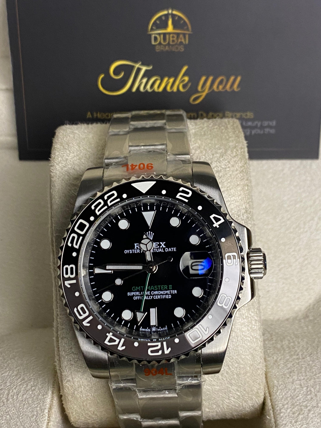 Rolex Gmt-Master II 40 mm Grey and Black
