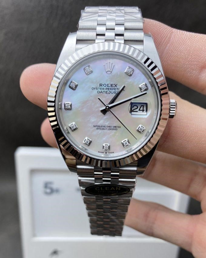 Super Clone Datejust 41 MOP Dial