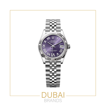 Rolex Datejust – Purple Roman Dial with Diamond VI