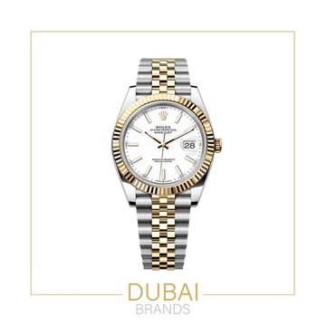 Datejust 41mm Two-Tone Jubilee White Dial