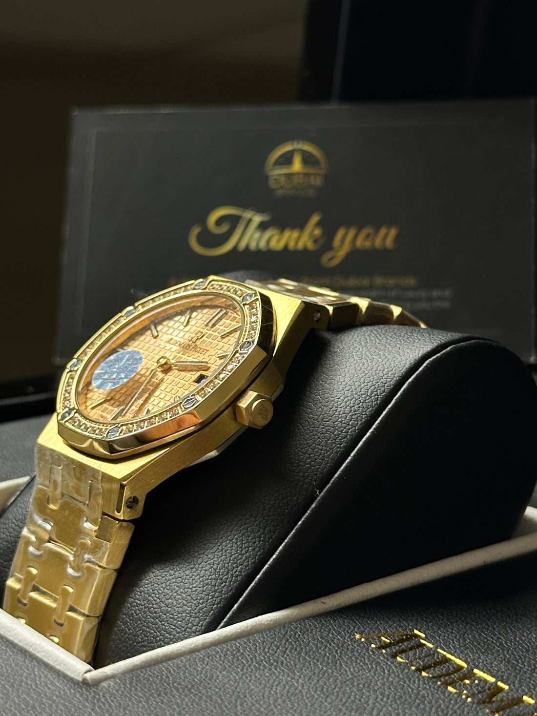 Audemars Piguet Royal Oak – Full Gold Tone with Diamond
