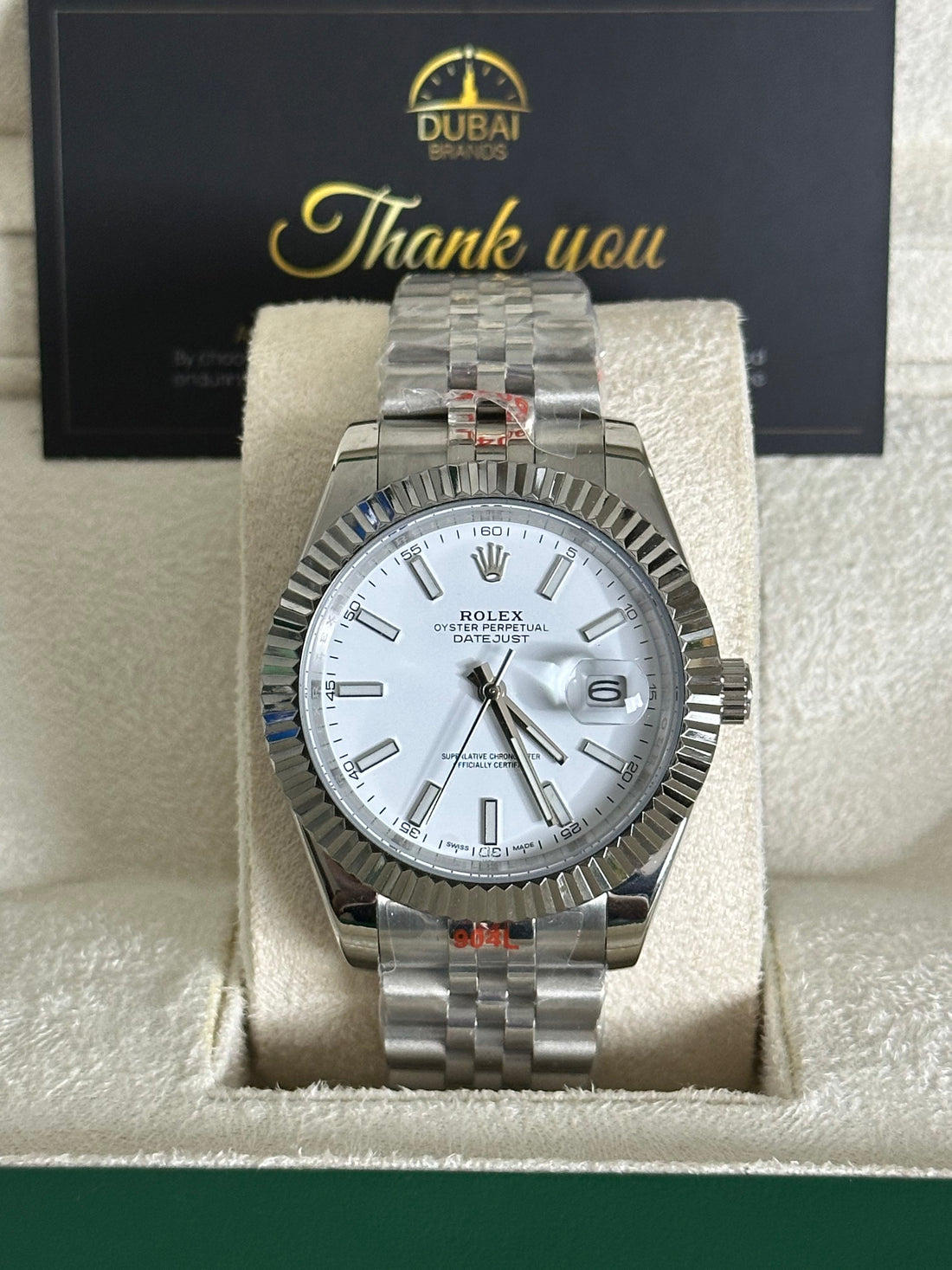 Datejust 41mm Jubilee White Dial