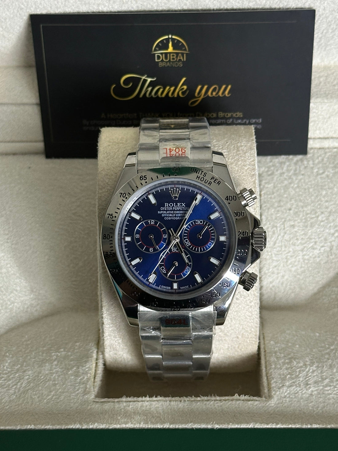 Rolex Cosmograph Daytona 40 mm Blue Dial