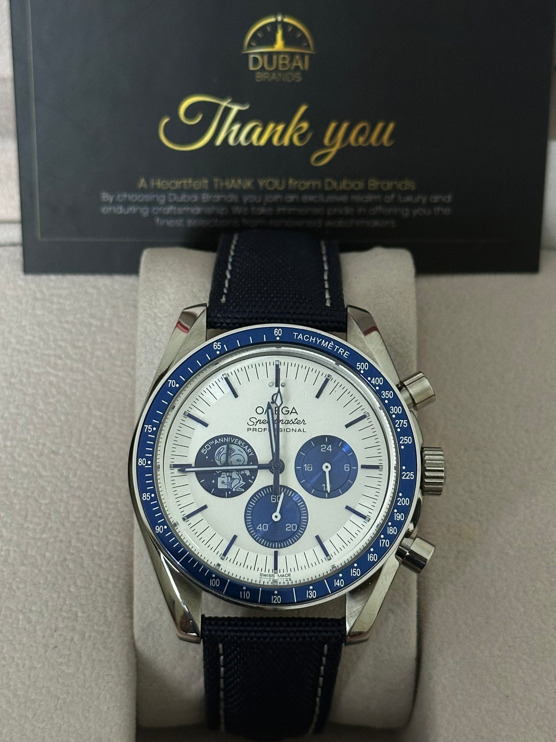 Omega Speedmaster – "Snoopy" 50th Anniversary Edition