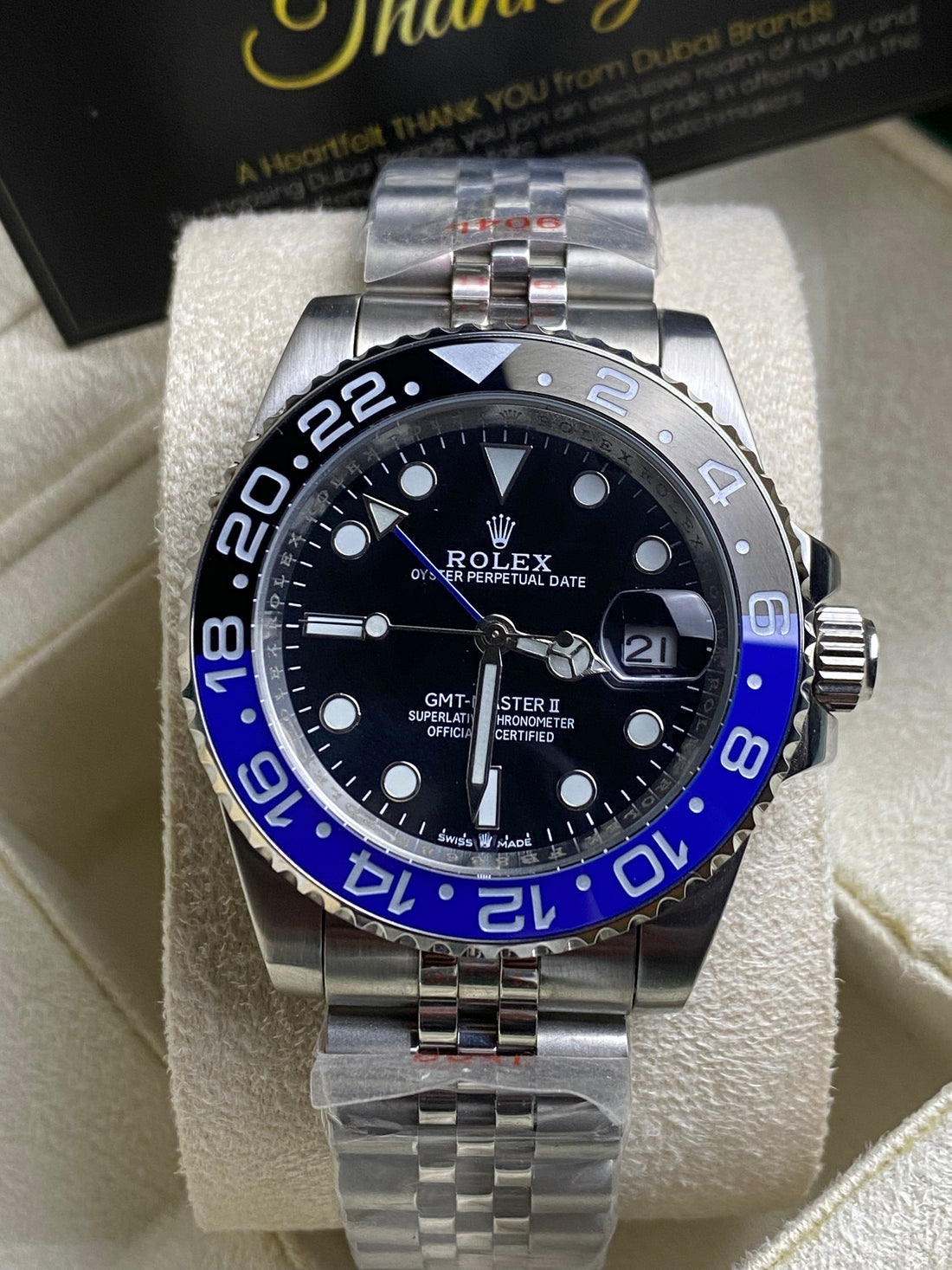 Rolex GMT-Master II 40 mm Batman