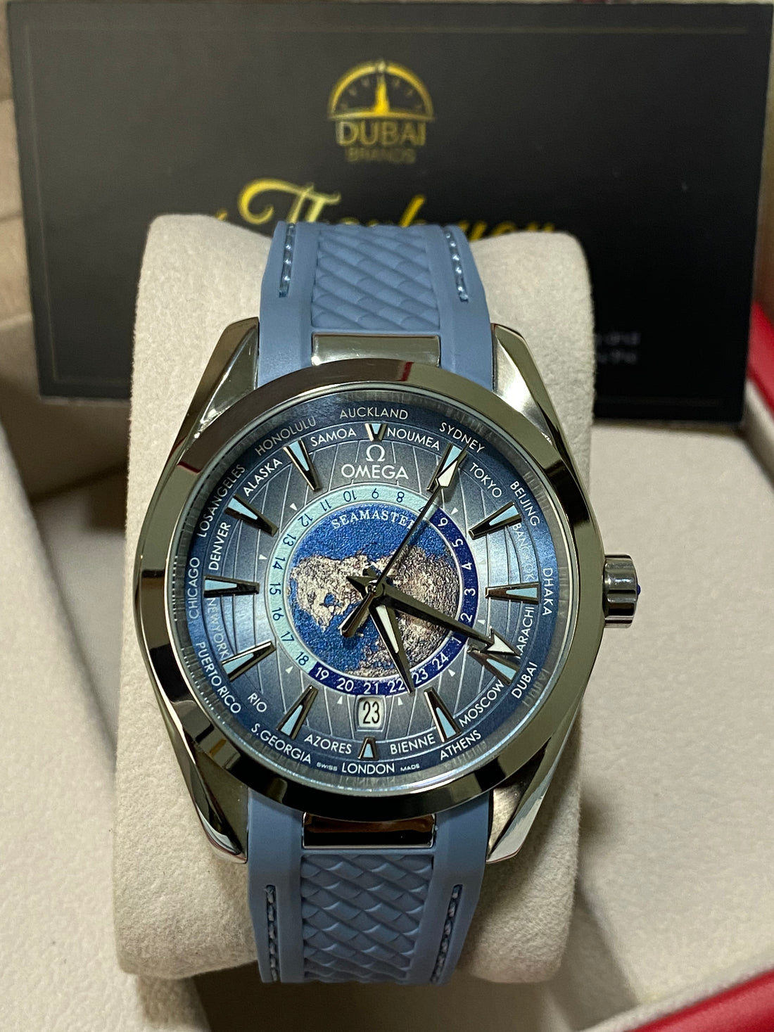 Omega Seamaster Aqua Terra Worldtimer