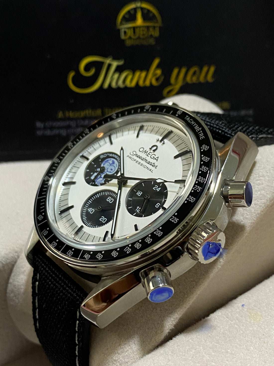 Omega Speedmaster Professional “Snoopy 50th Anniversary