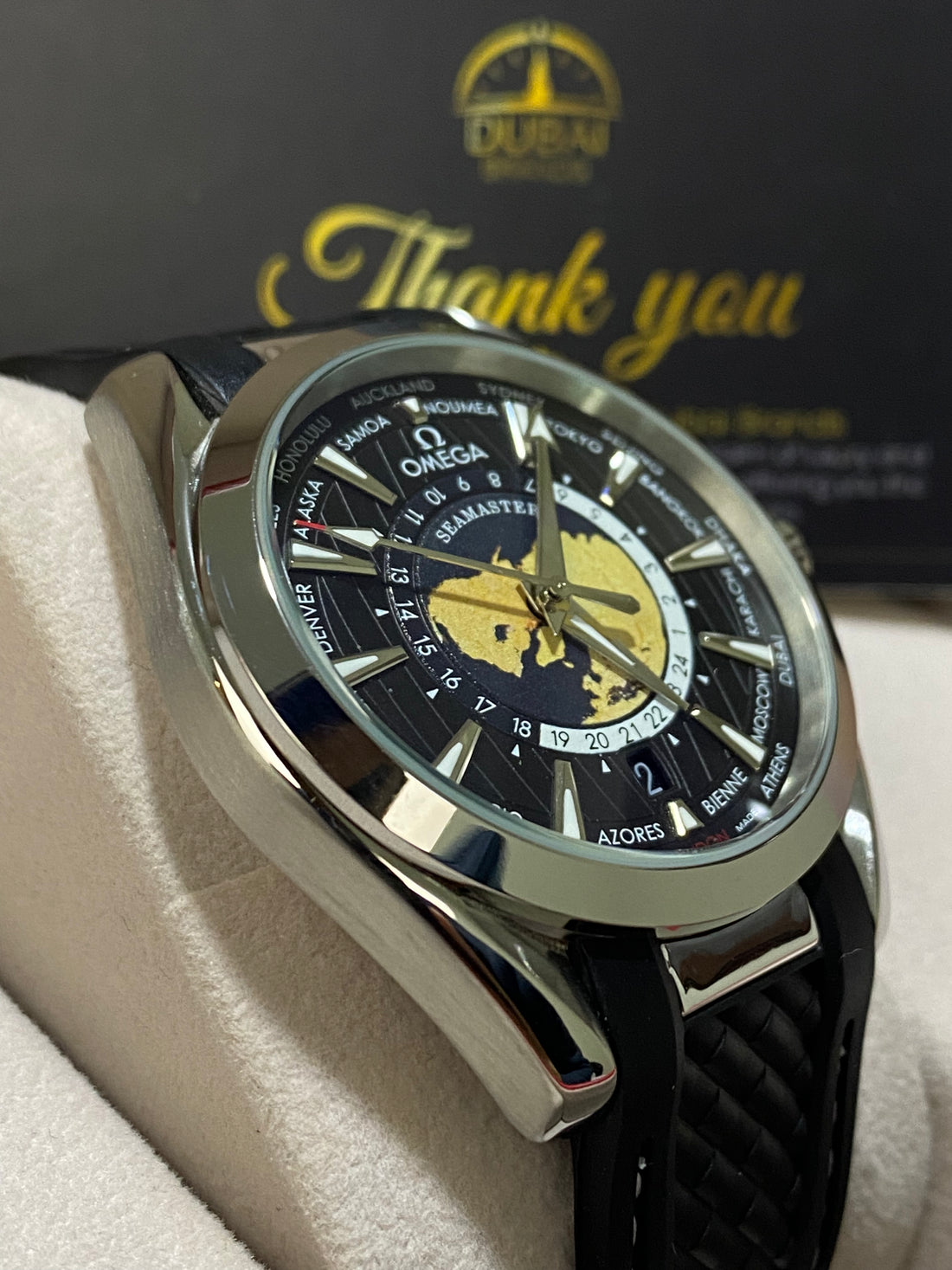 Omega Seamaster Aqua Terra Worldtimer