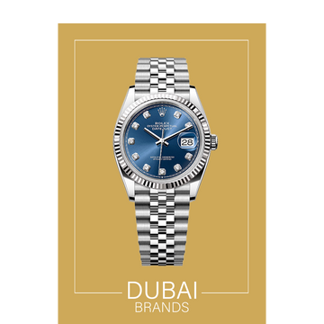 SUPER Clone DateJust Blue Dial with Diamonds Markers