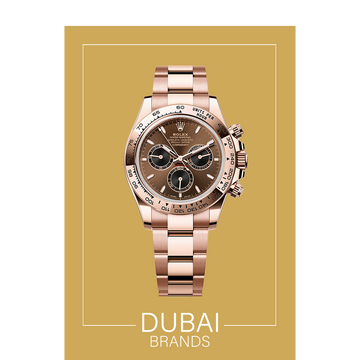Super Clone Daytona Rose Gold Brown Dial