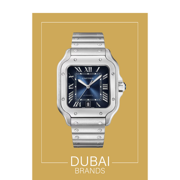 SUPER Clone  Cartier Santos Large  Blue Dial  Automatic  40mm