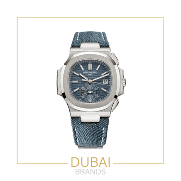 Patek Philippe Nautilus Chronograph 41 mm Opaline Blue Grey