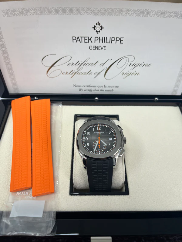 Patek Philippe Aquanaut Chronograph  Black Dial 