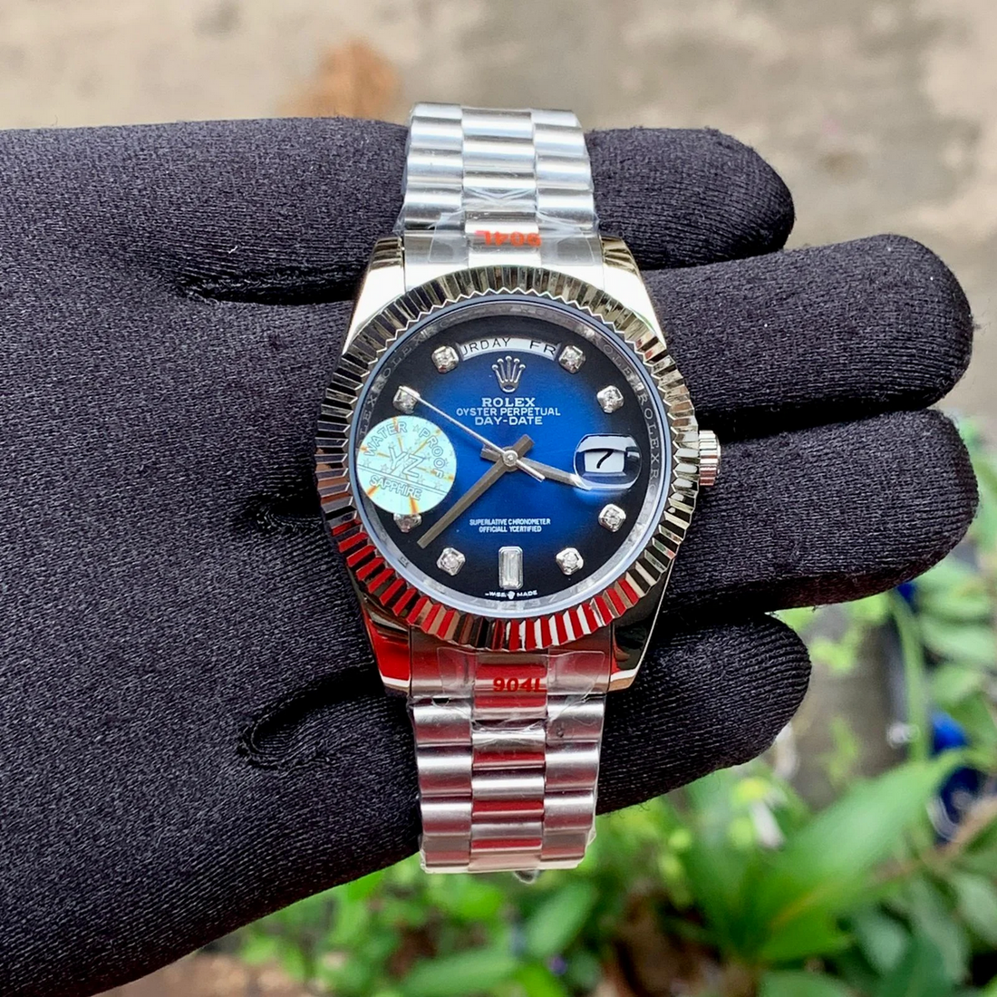 Rolex DayDate Oyster Blue Ombre