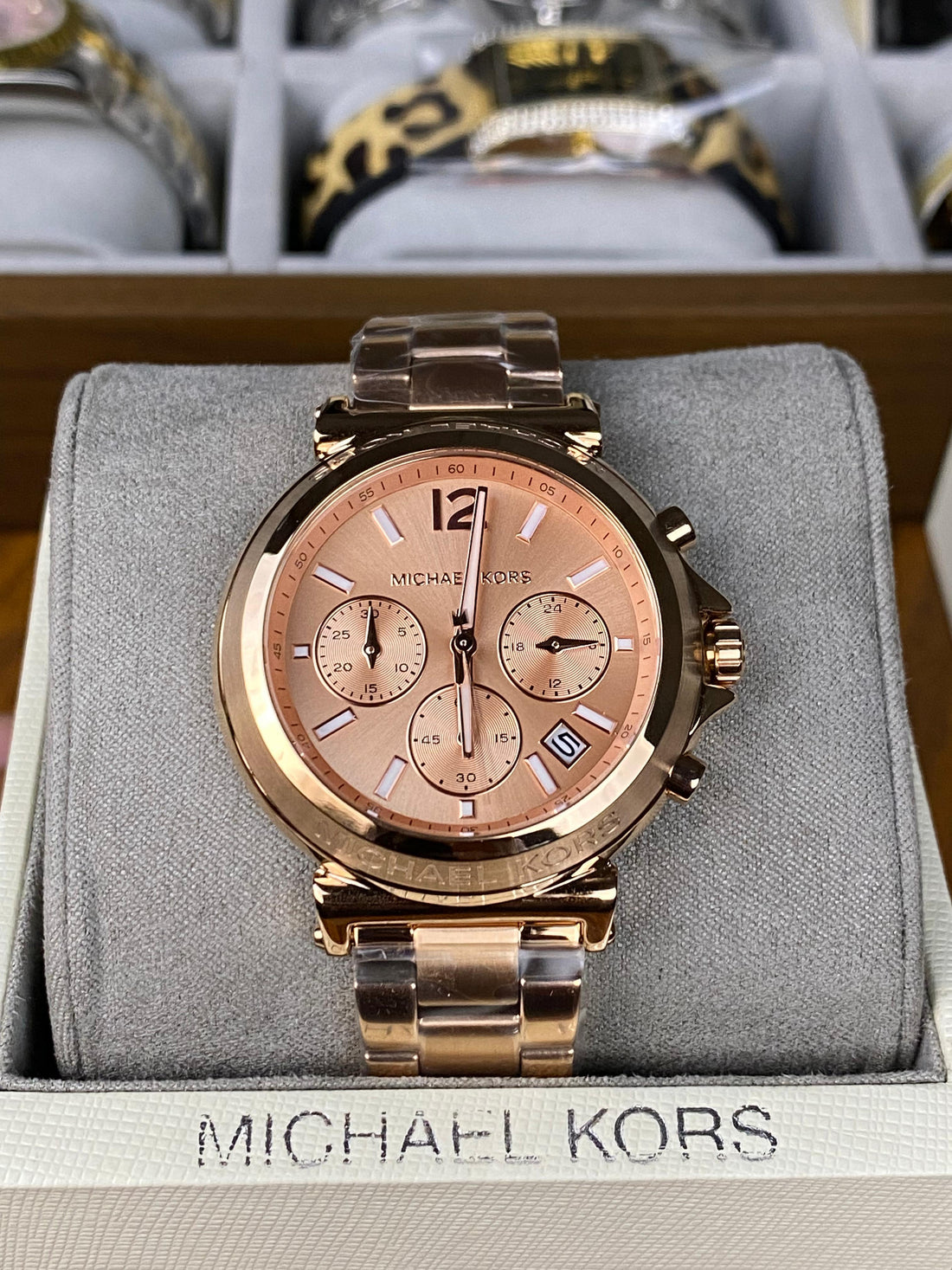 Michael Kors – Rose Gold Chronograph Dial – Rose Gold Bracelet – Original