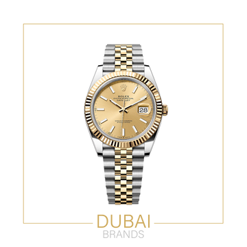 Rolex Datejust Two Tone Champagne Dial