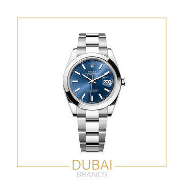 Rolex Datejust Blue Dial Stainless Steel Automatic 41mm
