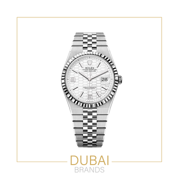 Rolex Land-Dweller White Honeycomb Dial