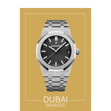 ساعة أوديمار بيجيه رويال أوك بمينا سوداء