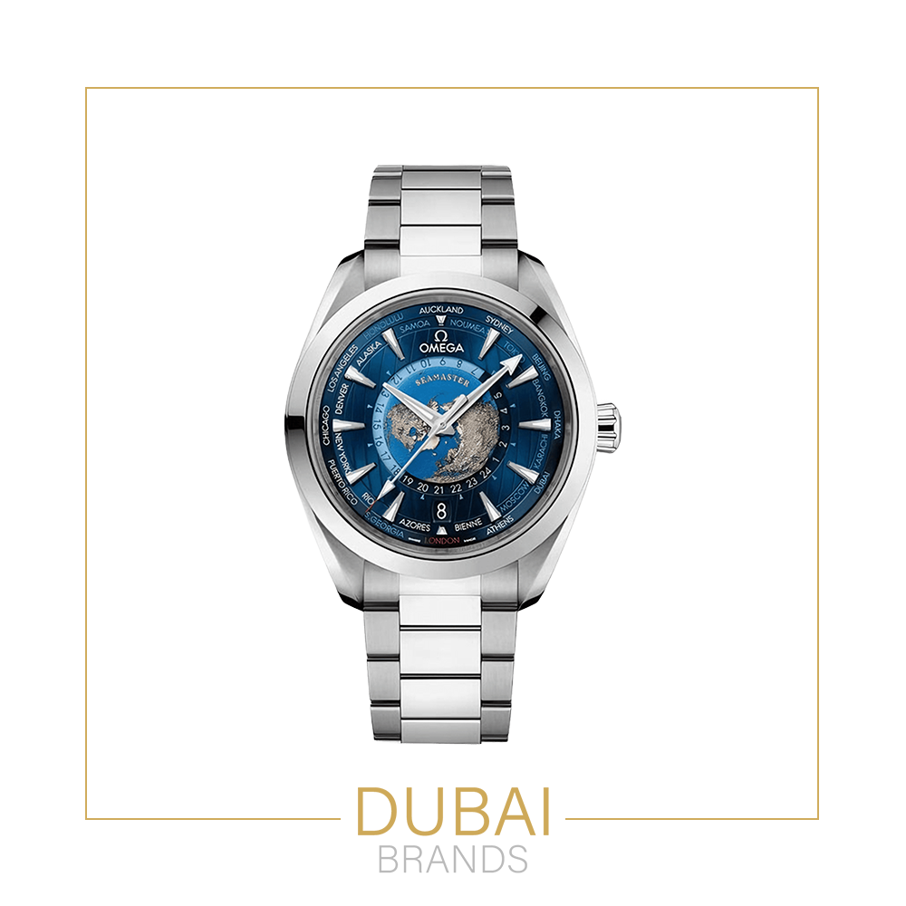Omega Seamaster Aqua Terra Worldtimer – Blue Dial – Automatic