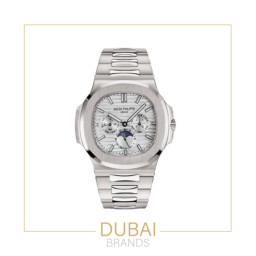 Patek Philippe Nautilus Moonphase – White Dial – Automatic – Stainless Steel