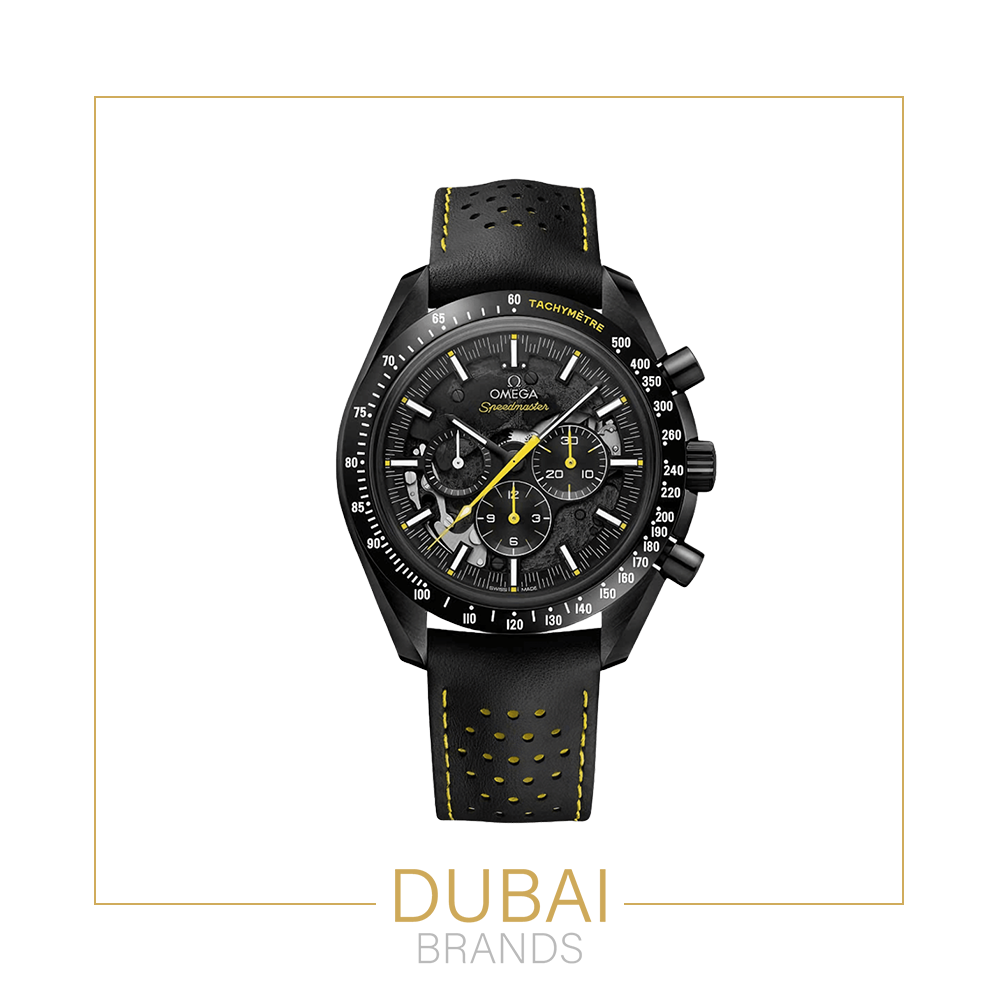 Omega Speedmaster – Black Dial – Yellow Accents – Quartz