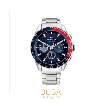 Tommy Hilfiger Owen Blue Dial Stainless Steel Bracelet Multi-Function