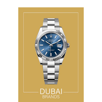 SC Rolex Datejust 41 Stainless Steel Blue Dial Oyster Fluted