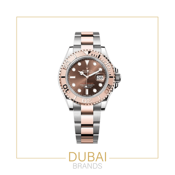 ساعة OYSTER FLEX DEYTONA COSMOGRAPH كرونوغراف بقرص ذهبي وأسود