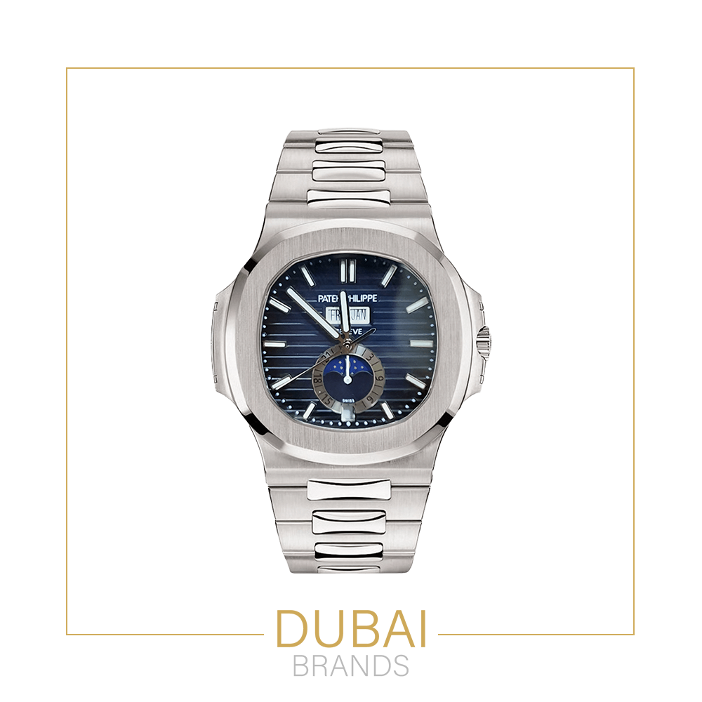 Patek Philippe Nautilus – Blue Dial – Stainless Steel Bracelet – Automatic