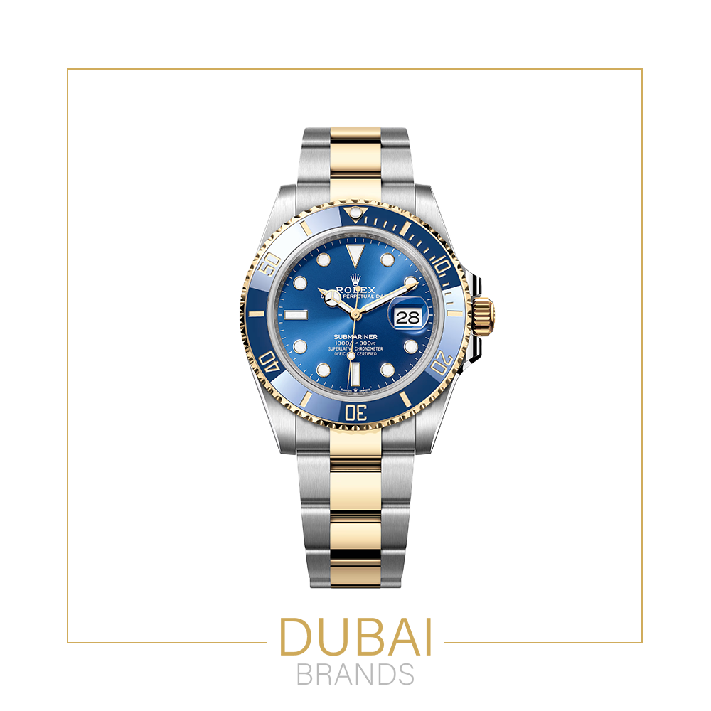 Rolex Submariner Two Tone Blue Dial Automatic 41mm