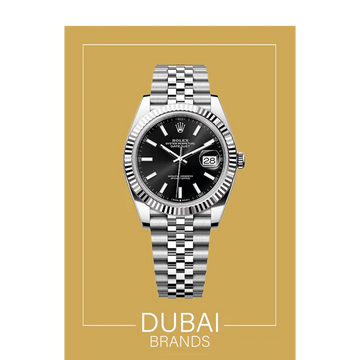 SC Rolex Datejust 41 Stainless Steel Black Dial Jubilee Fluted