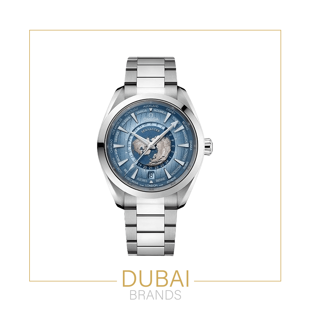 Omega Seamaster Aqua Terra Worldtimer – Stainless Steel – Blue Dial – Automatic