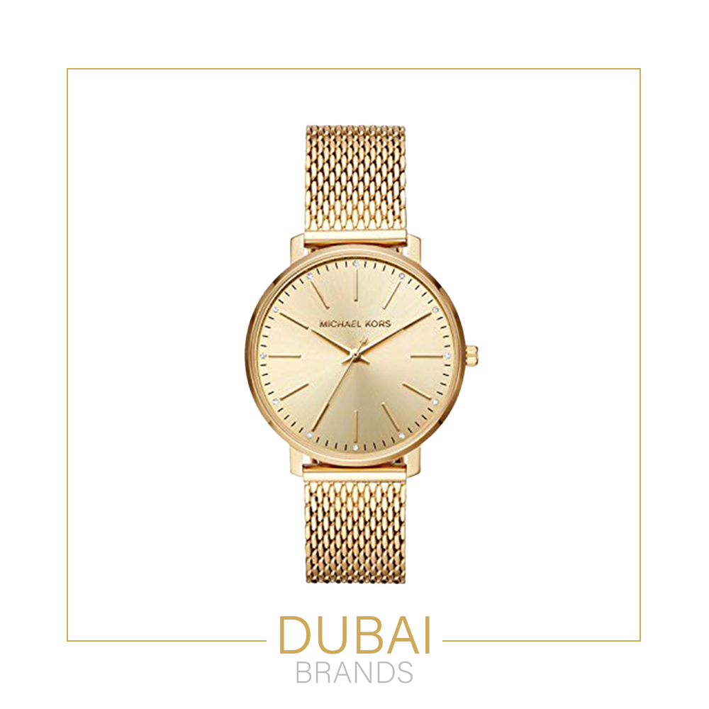 Michael Kors – Gold Dial – Mesh Bracelet