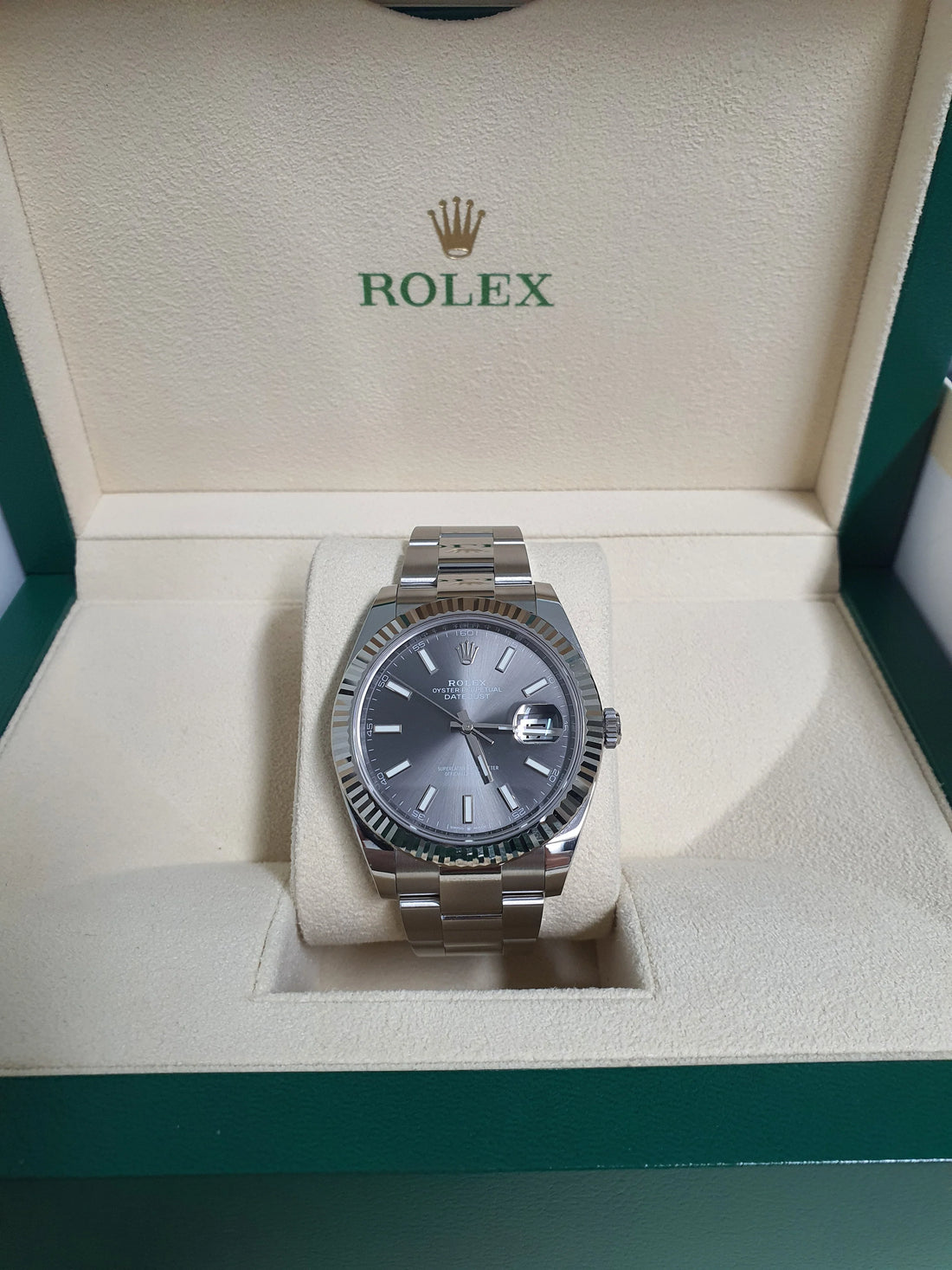 Rolex Rhodium DATEJUST