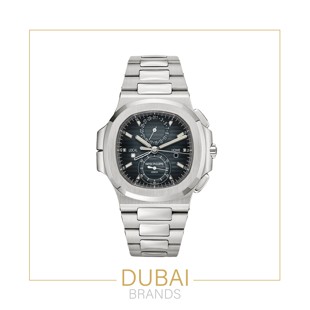 Patek Philippe Nautilus Travel Time Chronograph – Black Dial – Stainless Steel Bracelet – Automatic