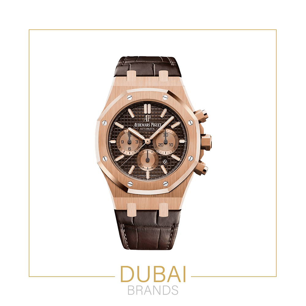 Audemars Piguet Royal Oak Chronograph – Rose Gold – Brown Dial – Quartz