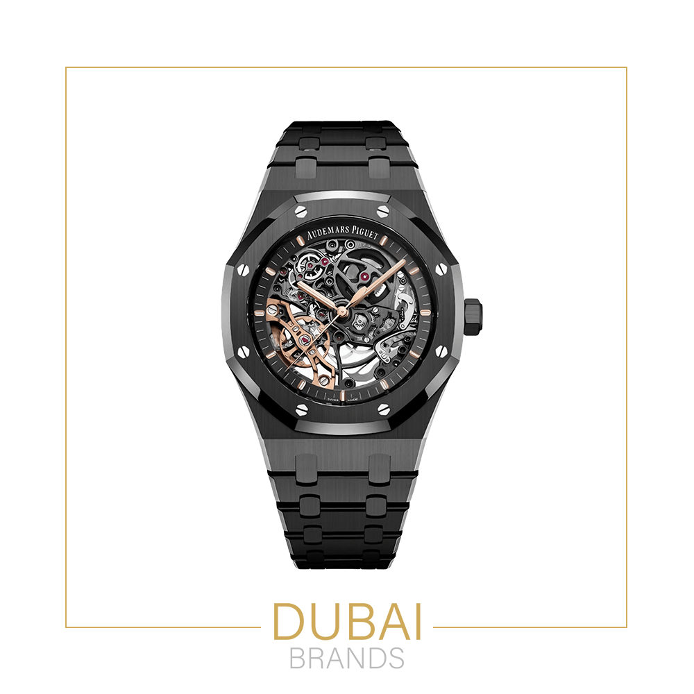 Audemars Piguet Royal Oak – Skeleton Dial – Black Ceramic– Automatic