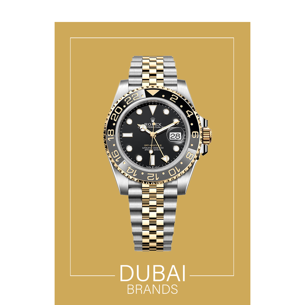 Super Clone Rolex GMT-Master II 40 mm Half Gold