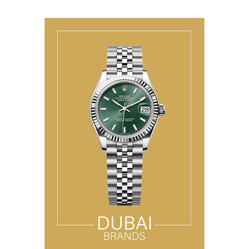 Rolex Datejust Lady – Green Dial – Jubilee – Fluted Bezel – Automatic – 31mm